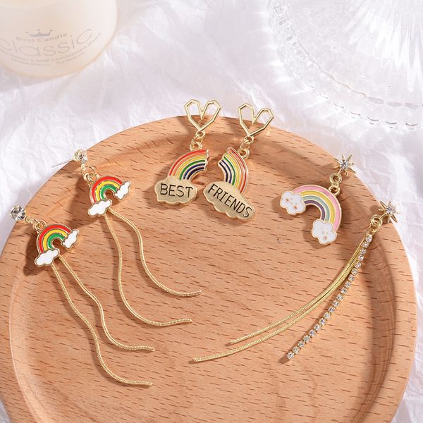 2021 wholesale s925 silver needle pin selling rainbow long tassel earrings women temperament versatile fashion ear accessories for woman, Golden;silver
2021 wholesale s925 silver needle pin selling rainbow long tassel earrings women temperament versatile fashion ear accessories for woman, Golden;silver