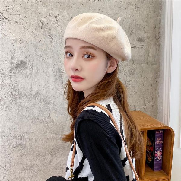 berets fashion arrival women temperament bouncy beret hat comfortable simple fresh vintage elegant wild cute, Blue;gray
berets fashion arrival women temperament bouncy beret hat comfortable simple fresh vintage elegant wild cute, Blue;gray