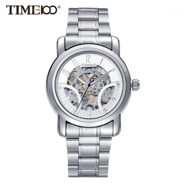 time100 mechanical watches men's skeleton wristwatches self-wind business casual style water resistant luxury fashion1, Slivery;brown
time100 mechanical watches men's skeleton wristwatches self-wind business casual style water resistant luxury fashion1, Slivery;brown