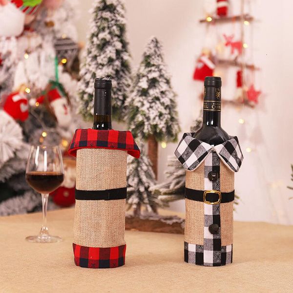 clothes linen new plaid bottle cover xmas ornament wine bag christmas decoration cyz2746 240pcs 0eoh
clothes linen new plaid bottle cover xmas ornament wine bag christmas decoration cyz2746 240pcs 0eoh