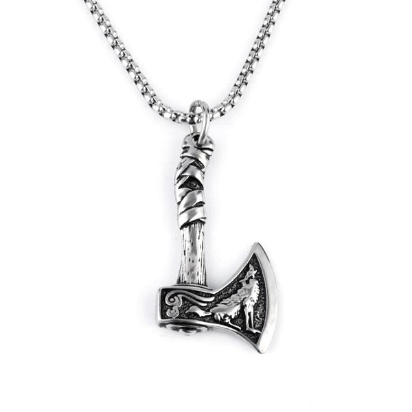 10pcs antique silver alloy vikings ax pendant necklace for men fashion amulets charm jewelry gift
10pcs antique silver alloy vikings ax pendant necklace for men fashion amulets charm jewelry gift