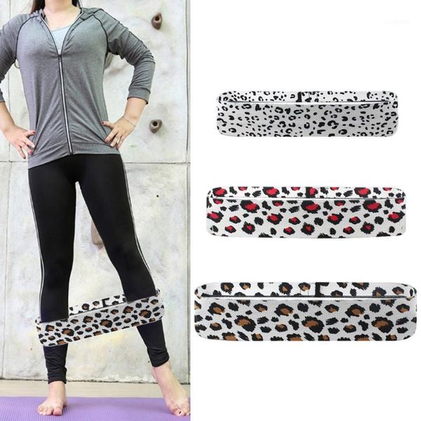 resistance bands 3pcs/set for legs and buleopard hip training booty non slip workout1