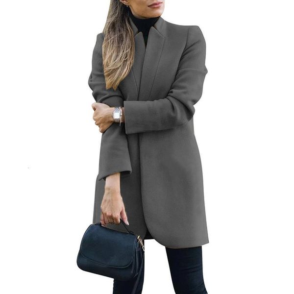 2020 new fashion women wool coat solid color long sleeve mandarin collar long jacket casual autumn winter long coat big size 5xl, Black
2020 new fashion women wool coat solid color long sleeve mandarin collar long jacket casual autumn winter long coat big size 5xl, Black
