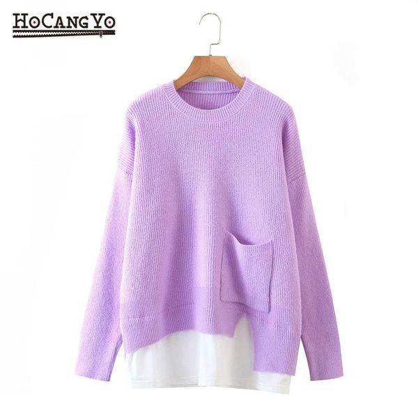 women's sweaters oversized jumper sweater for women long sleeve o neck knitted pullover clothing patchwork ropa mujer invierno 2021, White;black
women's sweaters oversized jumper sweater for women long sleeve o neck knitted pullover clothing patchwork ropa mujer invierno 2021, White;black