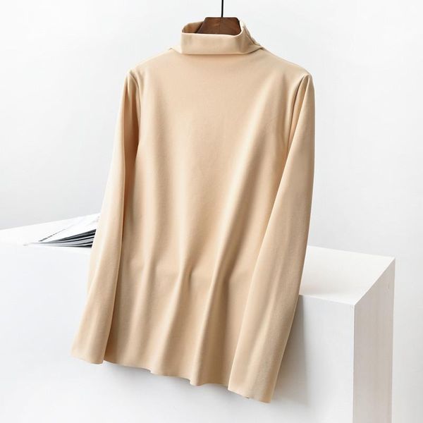 yvlvol winter warm fleece elasticity bottoming t shirt women high collar long sleeve slim fit women's autumn wild tshirt, White
yvlvol winter warm fleece elasticity bottoming t shirt women high collar long sleeve slim fit women's autumn wild tshirt, White
