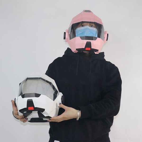 helmet 3d mold astronaut spaceman mask headgear diy paper card model home room decor craft party halloween cosplay props
helmet 3d mold astronaut spaceman mask headgear diy paper card model home room decor craft party halloween cosplay props