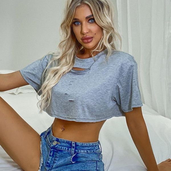 women's t-shirt hollow out short t shirt for women 2021 summer sleeve o neck ladies hole streetwear black gray cropped and pullovers, White
women's t-shirt hollow out short t shirt for women 2021 summer sleeve o neck ladies hole streetwear black gray cropped and pullovers, White