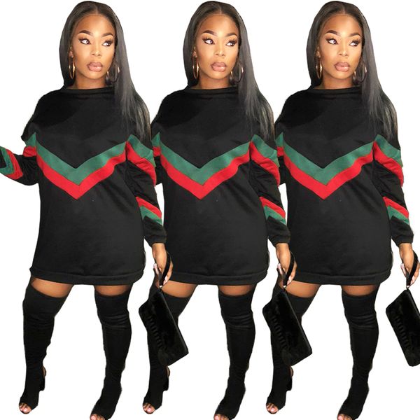 womens coat hoodie designer europe the united states nightclub clothes air layer stitching stripe zipper long section sweater dress, Black
womens coat hoodie designer europe the united states nightclub clothes air layer stitching stripe zipper long section sweater dress, Black