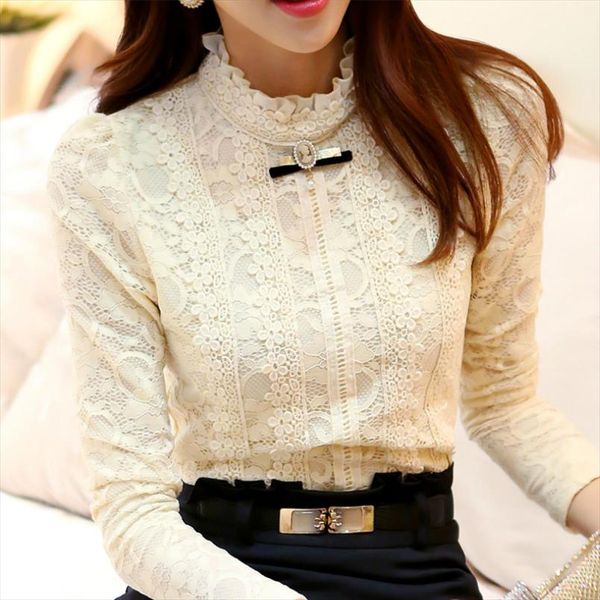 blusas mujer de moda 2020 autumn long sleeve women shirts lace blouse women plus size womens and blouses a444, White
blusas mujer de moda 2020 autumn long sleeve women shirts lace blouse women plus size womens and blouses a444, White
