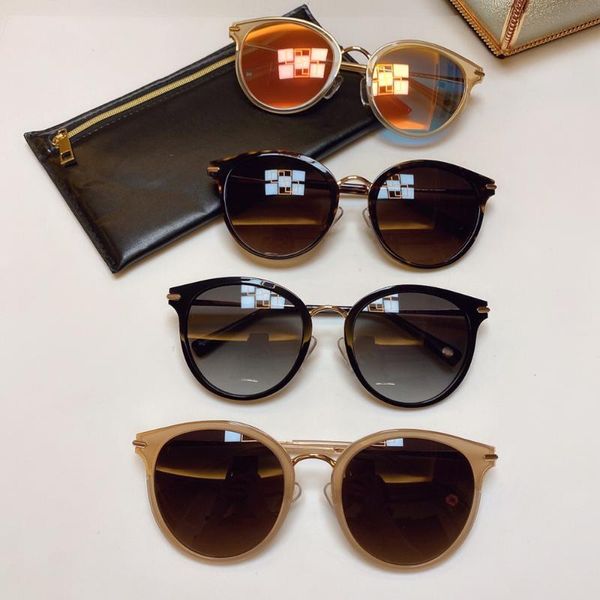 sunglasses brand designer women's round frame glasses summer classic luxury gift box, White;black
sunglasses brand designer women's round frame glasses summer classic luxury gift box, White;black
