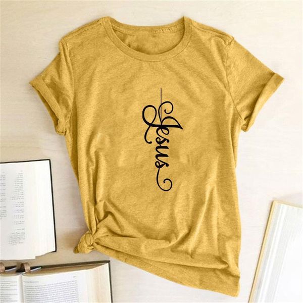 jesus printed t-shirts women clothing summer woman tshirts loose aesthetic clothes graphic tee streetwear camisetas mujer, White
jesus printed t-shirts women clothing summer woman tshirts loose aesthetic clothes graphic tee streetwear camisetas mujer, White
