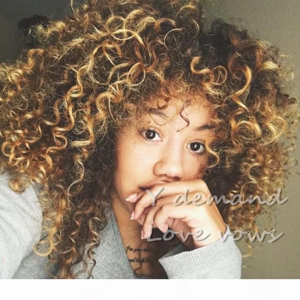 brazilian afro kinky curly like human hair wigs for black women glueless none lace wig full wig with hair
brazilian afro kinky curly like human hair wigs for black women glueless none lace wig full wig with hair