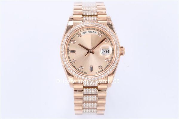 luxury neutral men's and women's general watch ew factory produces watches 36mm 3255 timing movement rose gold high-quality week c, Slivery;brown
luxury neutral men's and women's general watch ew factory produces watches 36mm 3255 timing movement rose gold high-quality week c, Slivery;brown