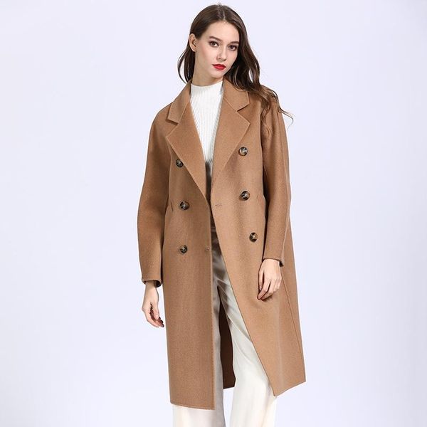 women's wool & blends womens jackets and coats 2021 women work solid vintage winter office long sleeve button woolen jacket coat femini, Black
women's wool & blends womens jackets and coats 2021 women work solid vintage winter office long sleeve button woolen jacket coat femini, Black