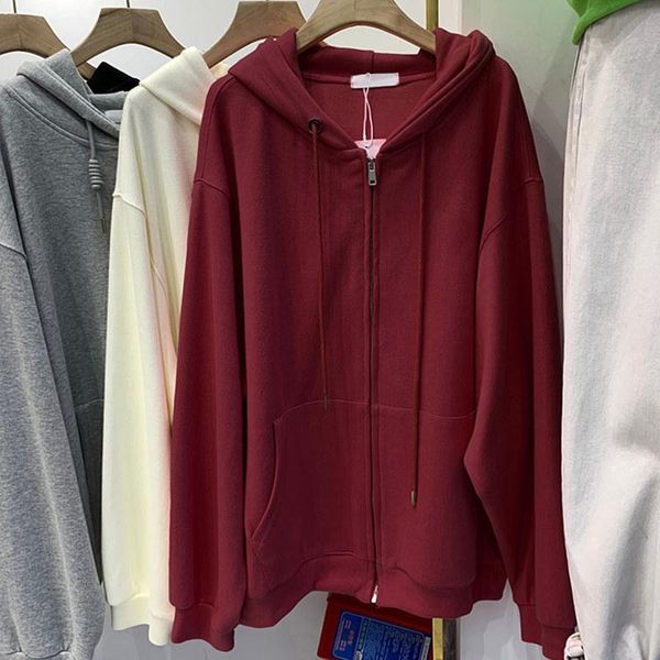 women's hoodies & sweatshirts plain casual loose sport long sleeve full zip up jacket, Black
women's hoodies & sweatshirts plain casual loose sport long sleeve full zip up jacket, Black
