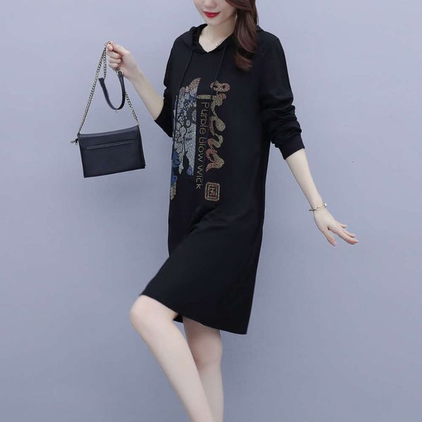 2020 autumn new large size fat sister's belly covered with all kinds of thin dress, Black;gray
2020 autumn new large size fat sister's belly covered with all kinds of thin dress, Black;gray