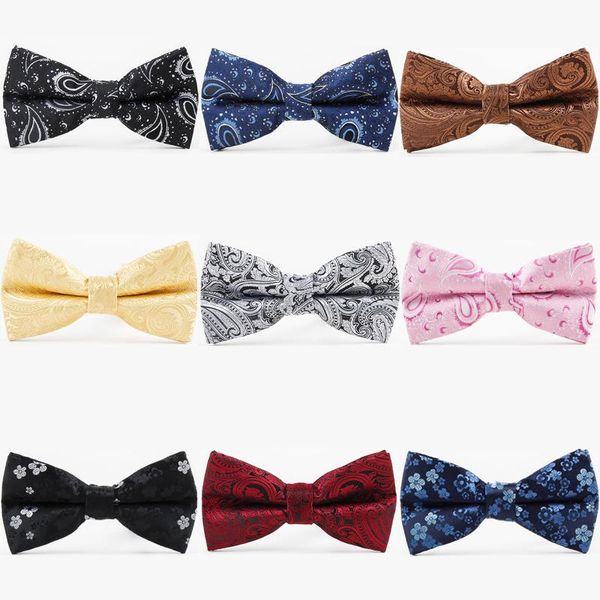 men quality floral bow tie wedding bowtie pajaritas cravat jacquard full dress business bowties male noeud papillon neckwear, Black;gray
men quality floral bow tie wedding bowtie pajaritas cravat jacquard full dress business bowties male noeud papillon neckwear, Black;gray