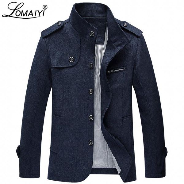 men's jackets lomaiyi men jacket medium length woolen trench coat male spring autumn mens stand collar casual overcoat bm291, Black;brown
men's jackets lomaiyi men jacket medium length woolen trench coat male spring autumn mens stand collar casual overcoat bm291, Black;brown