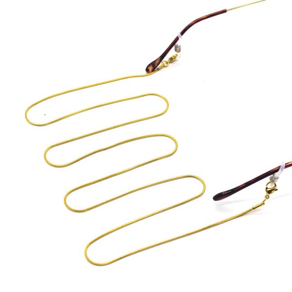 2020 luxury simple stainless steel glasses cord eyeglasses chain gold color sunglasses lanyard snake chain holder h jllccb
2020 luxury simple stainless steel glasses cord eyeglasses chain gold color sunglasses lanyard snake chain holder h jllccb