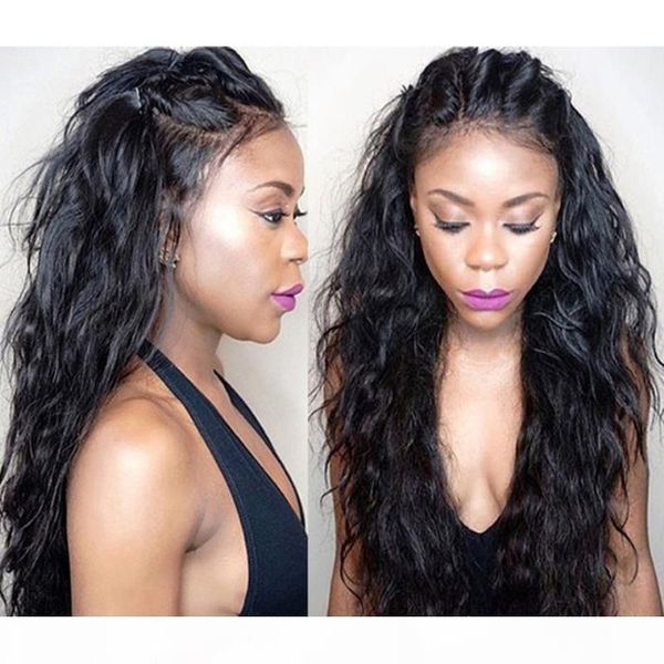 brazilian natural wave full lace wig for black women unprocessed human hair lace wigs glueless wavy with baby hair lacefront wigs, Black;brown
brazilian natural wave full lace wig for black women unprocessed human hair lace wigs glueless wavy with baby hair lacefront wigs, Black;brown