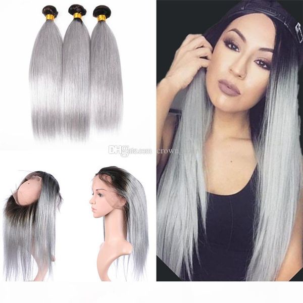 silky straight 1b grey hair weaves with 360 full lace frontal 22.5x4x2 pre plucked 360 frontal with omber human hair weft, Black
silky straight 1b grey hair weaves with 360 full lace frontal 22.5x4x2 pre plucked 360 frontal with omber human hair weft, Black