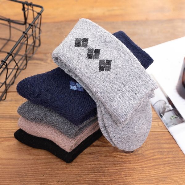 autumn and winter men's thickened warm fur wool dark diamond checkered men's socks cold proof warm rabbit wool socks wdi3x, Black
autumn and winter men's thickened warm fur wool dark diamond checkered men's socks cold proof warm rabbit wool socks wdi3x, Black