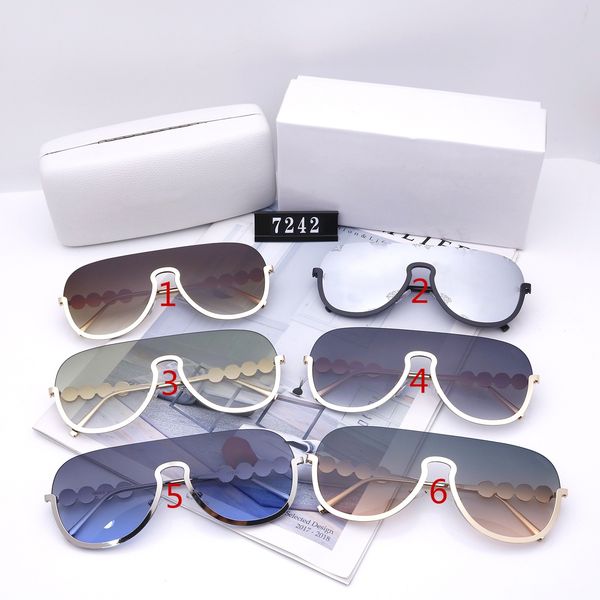 fashion womens designers sunglasses luxury aviator large frame half frame ladies sunglasses driving glasses 7242 with box, White;black
fashion womens designers sunglasses luxury aviator large frame half frame ladies sunglasses driving glasses 7242 with box, White;black