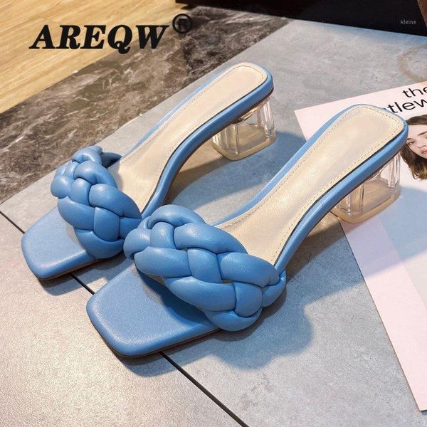 woman slippers transparent high heels new summer shoes square heel weave square toe slippers ladies ladies leather shoes1, Black
woman slippers transparent high heels new summer shoes square heel weave square toe slippers ladies ladies leather shoes1, Black