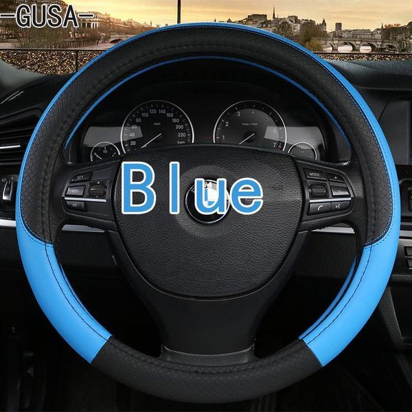 gusa black pu artificial leather smooth leather car steering wheel cover for smart fortwo1
gusa black pu artificial leather smooth leather car steering wheel cover for smart fortwo1