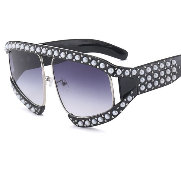 designer pearl frame goggle sunglasses for women men g square brand glasses designer fashion male female shades y260, White;black
designer pearl frame goggle sunglasses for women men g square brand glasses designer fashion male female shades y260, White;black