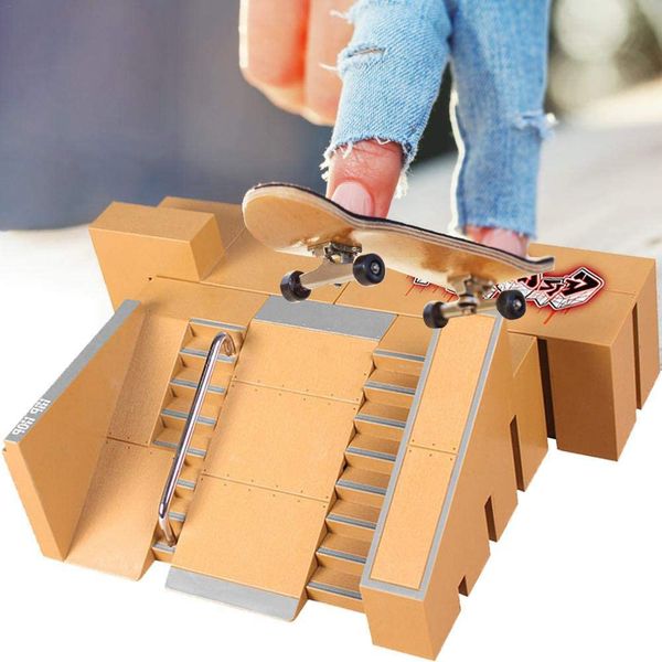 finger skateboards skate ramp parts set toy finger bike fingers training sport fingerboard toys skate park ramp toy for children q0115
finger skateboards skate ramp parts set toy finger bike fingers training sport fingerboard toys skate park ramp toy for children q0115
