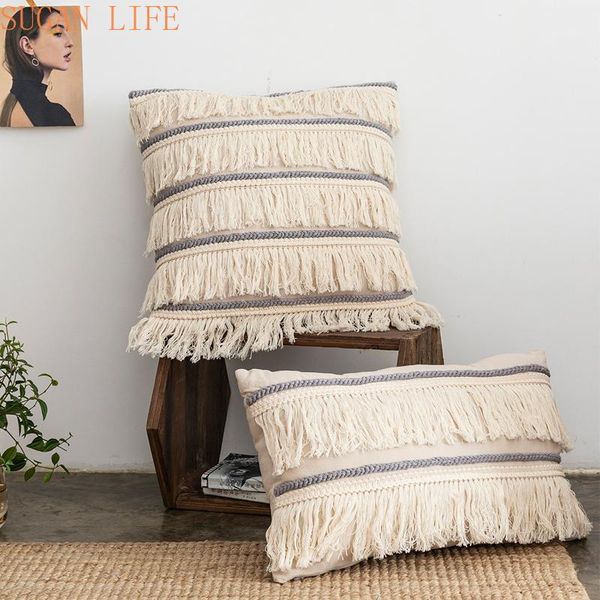 cushion/decorative pillow beige cushion cover tassels fringe grey cotton linen embroidery 30x50cm/45x45cm for sofa bed chair home decorative
cushion/decorative pillow beige cushion cover tassels fringe grey cotton linen embroidery 30x50cm/45x45cm for sofa bed chair home decorative