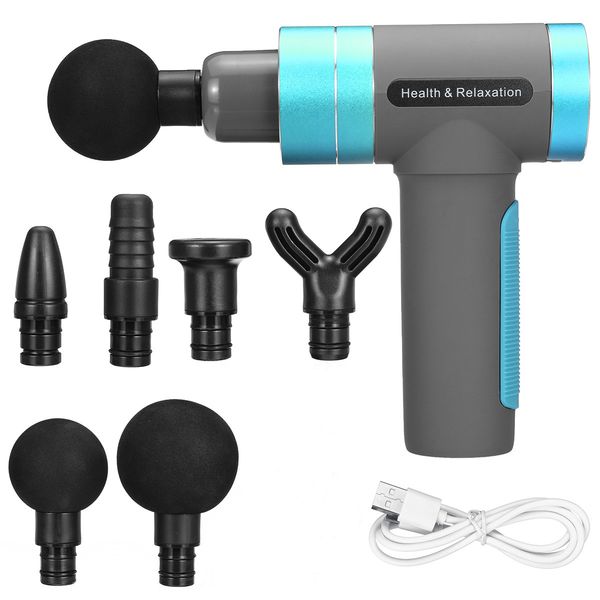 muscle massage gun 7200r/min profession sport therapy massager body relaxation pain relief slimming shaping massager 6 heads
muscle massage gun 7200r/min profession sport therapy massager body relaxation pain relief slimming shaping massager 6 heads