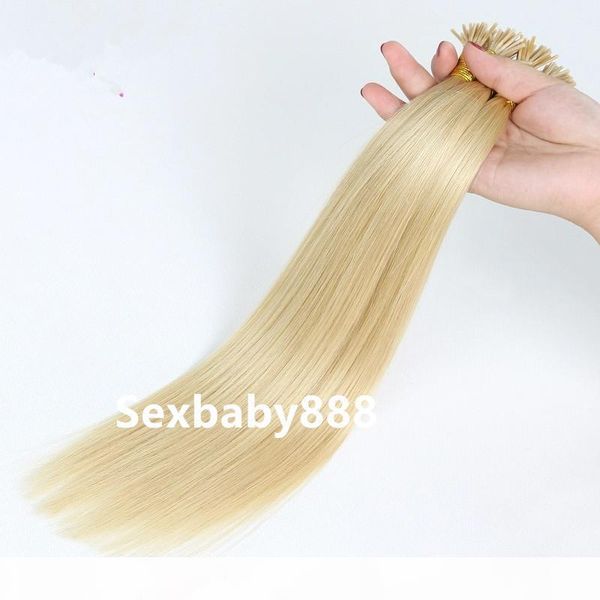 real human hair products pre-bonded i tip hair extensions 100strands 1g strand italian keratin capsule hair color613, Black
real human hair products pre-bonded i tip hair extensions 100strands 1g strand italian keratin capsule hair color613, Black