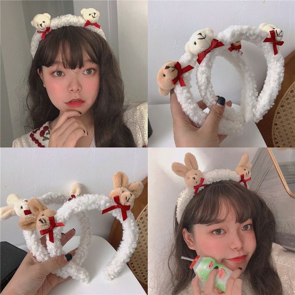 cute cartoon rabbit bear hoop plush face band liuhaizhen girl ornament dress hair
cute cartoon rabbit bear hoop plush face band liuhaizhen girl ornament dress hair