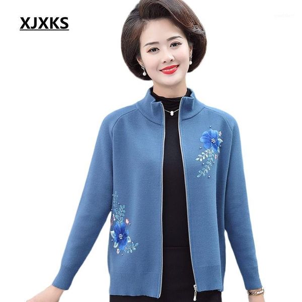xjxks 2020 new autumn and winter casual women jacket cardigan zipper coats female sweaters casual long sleeve woman sweater1, White
xjxks 2020 new autumn and winter casual women jacket cardigan zipper coats female sweaters casual long sleeve woman sweater1, White