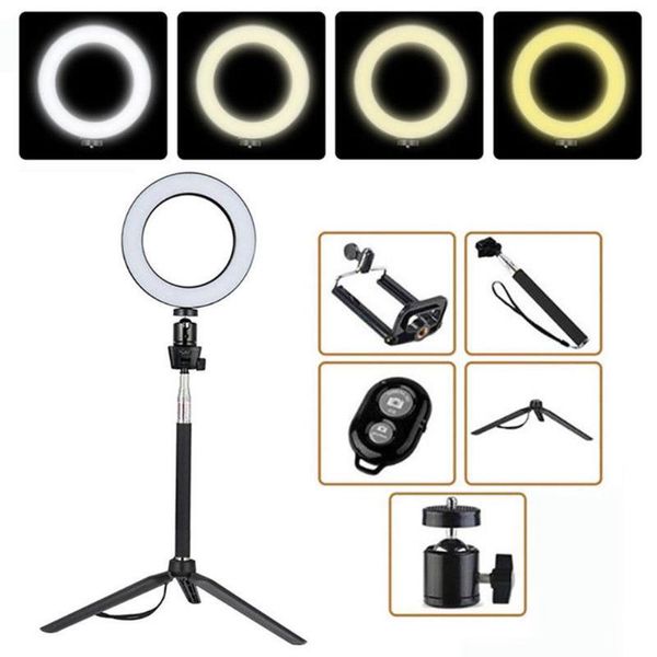 14.5/16/20cm dimmable led ring light studio camera phone pgraphy selfie lamp live fill-in light with tripods phone clip
14.5/16/20cm dimmable led ring light studio camera phone pgraphy selfie lamp live fill-in light with tripods phone clip