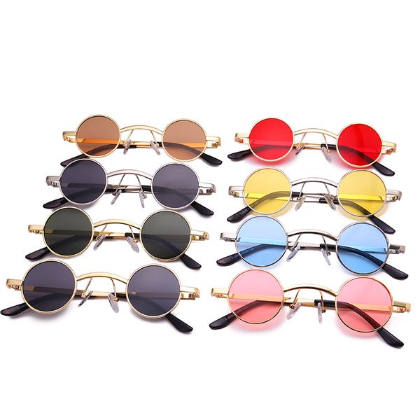 sunglasses metal framed punk round men women outdoor fashion street s personality design master elaborate sun glasses, White;black
sunglasses metal framed punk round men women outdoor fashion street s personality design master elaborate sun glasses, White;black