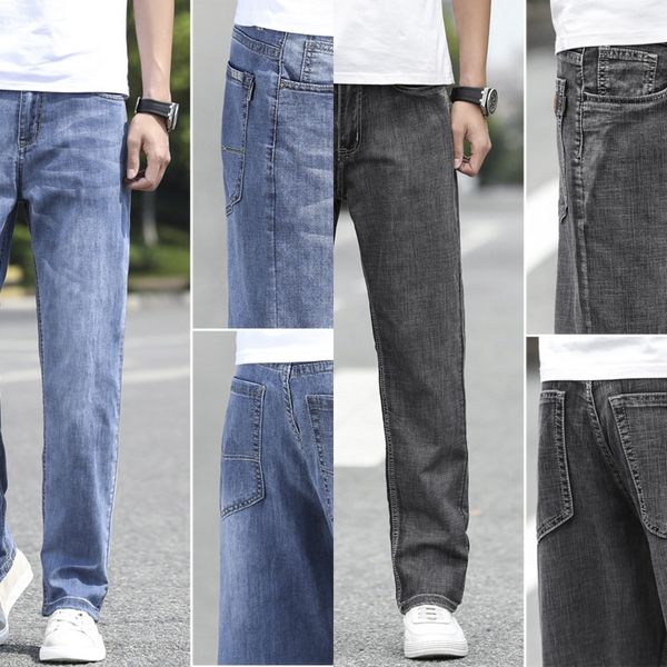 p1hkm loose large size and jeans men's jeans business high dad stretch wide leg straight pants plus man fat size waist pants sygvx, Blue
p1hkm loose large size and jeans men's jeans business high dad stretch wide leg straight pants plus man fat size waist pants sygvx, Blue