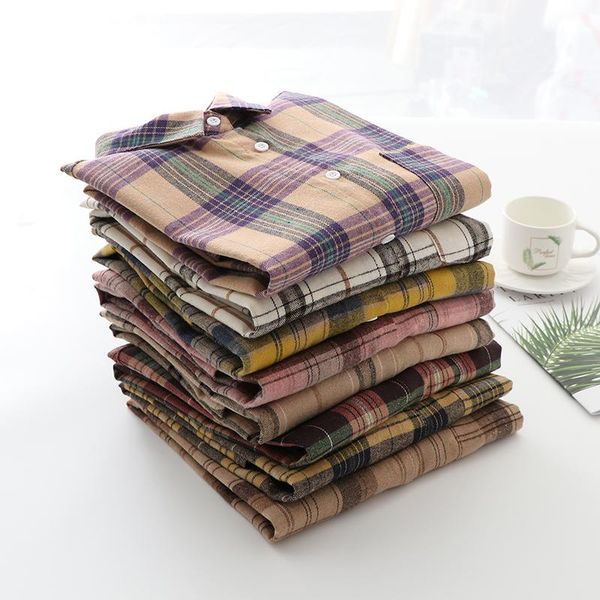 2020 autumn new casual loose womens blouses and fashion designer oversized plaid shirt female long sleeve blouse blusas, White
2020 autumn new casual loose womens blouses and fashion designer oversized plaid shirt female long sleeve blouse blusas, White