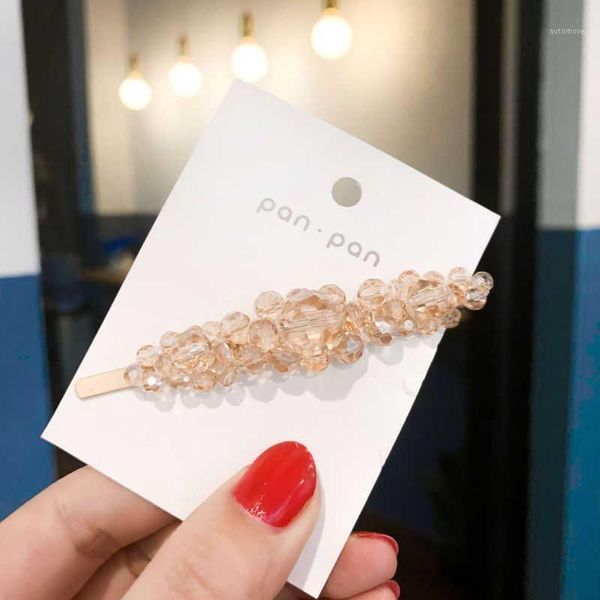 fashion women clip slide crystal barrette snap hair new hairpin accessories1, Golden;silver
fashion women clip slide crystal barrette snap hair new hairpin accessories1, Golden;silver
