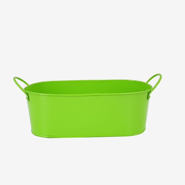 d24xh8.5cm green metal bucket iron decor storage container easter party decoration st. patrick's day ornament oval shape
d24xh8.5cm green metal bucket iron decor storage container easter party decoration st. patrick's day ornament oval shape