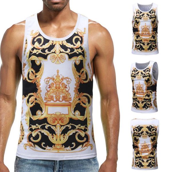 men' tank men muscle bodybuilding sleeveless shirt singlet fitness vest summer slim, White;black
men' tank men muscle bodybuilding sleeveless shirt singlet fitness vest summer slim, White;black