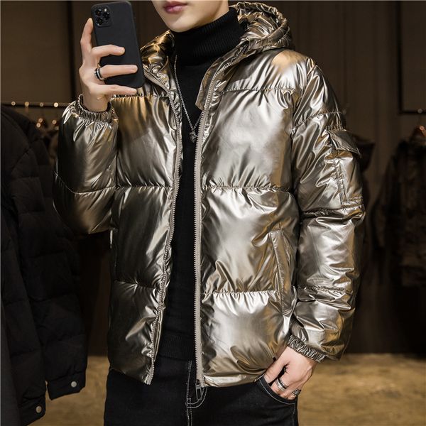 2020men's autumn and winter bright face tide brand down cotton men's casual thickened warm hooded jacket 4xl, Black
2020men's autumn and winter bright face tide brand down cotton men's casual thickened warm hooded jacket 4xl, Black