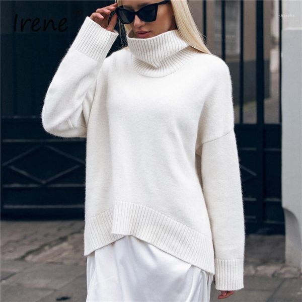 irene winter turtleneck sweater women 2020 autumn white gray oversized knitted woman sweaters jumper casual loose pullover1, White;black
irene winter turtleneck sweater women 2020 autumn white gray oversized knitted woman sweaters jumper casual loose pullover1, White;black