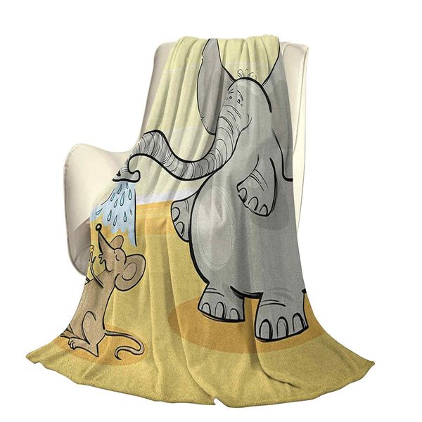 bathing mouse with trunk in the desert cartoon animal print kidsoffice leisure blankets
bathing mouse with trunk in the desert cartoon animal print kidsoffice leisure blankets