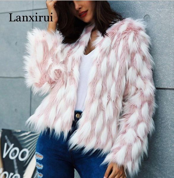 women mixed color short section fur jacket casual winter autumn imitation fur jackets female plus size faux coats s/6xl1, Black
women mixed color short section fur jacket casual winter autumn imitation fur jackets female plus size faux coats s/6xl1, Black
