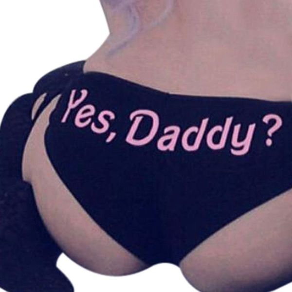 women underpants seamless lingerie briefs g-string knickers underwear panties yes daddy letter ladies seamless underwear, Black;pink
women underpants seamless lingerie briefs g-string knickers underwear panties yes daddy letter ladies seamless underwear, Black;pink