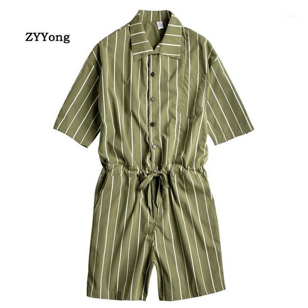 men's shorts zyyong summer men jumpsuit lapel fashion casual comfortable hip hop streetwear stripe cargo pants beach black short overal, White;black
men's shorts zyyong summer men jumpsuit lapel fashion casual comfortable hip hop streetwear stripe cargo pants beach black short overal, White;black