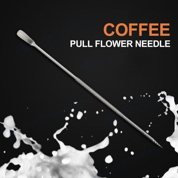 1pcs barista cappuccino espresso decorating latte art pen tamper needle creative fancy coffee mixer tool q1221
1pcs barista cappuccino espresso decorating latte art pen tamper needle creative fancy coffee mixer tool q1221